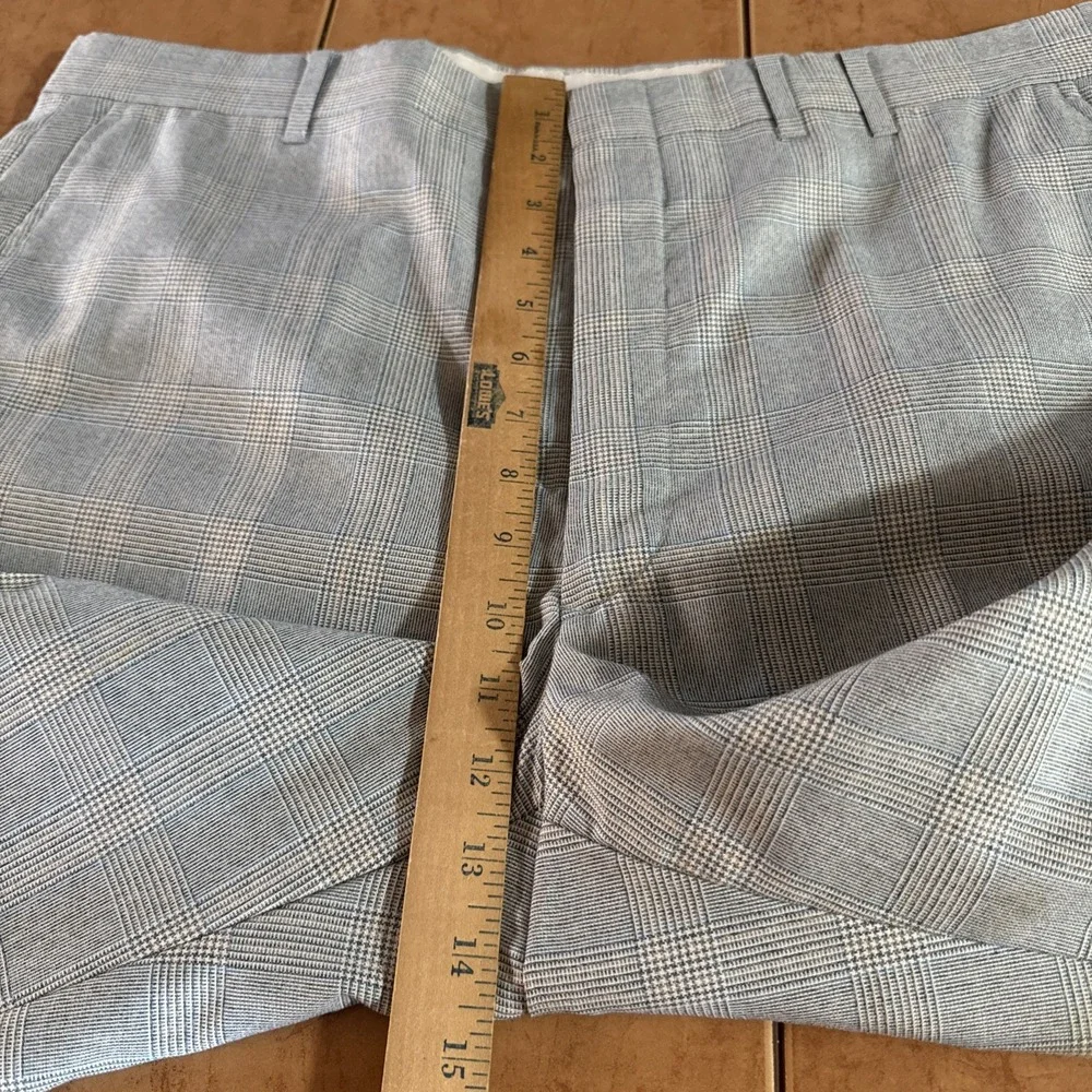 True Vintage Palm Beach Blue Plaid Men's 3pc Suit 42L 38x33 USA Made Jacket Vest